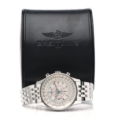 Breitling Stainless Steel 43mm Navitimer Montbrillant Chronograph Automatic Watch A21330 5 of 5