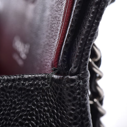 Chanel Caviar Quilted Medium Double Flap Black 12 of 12