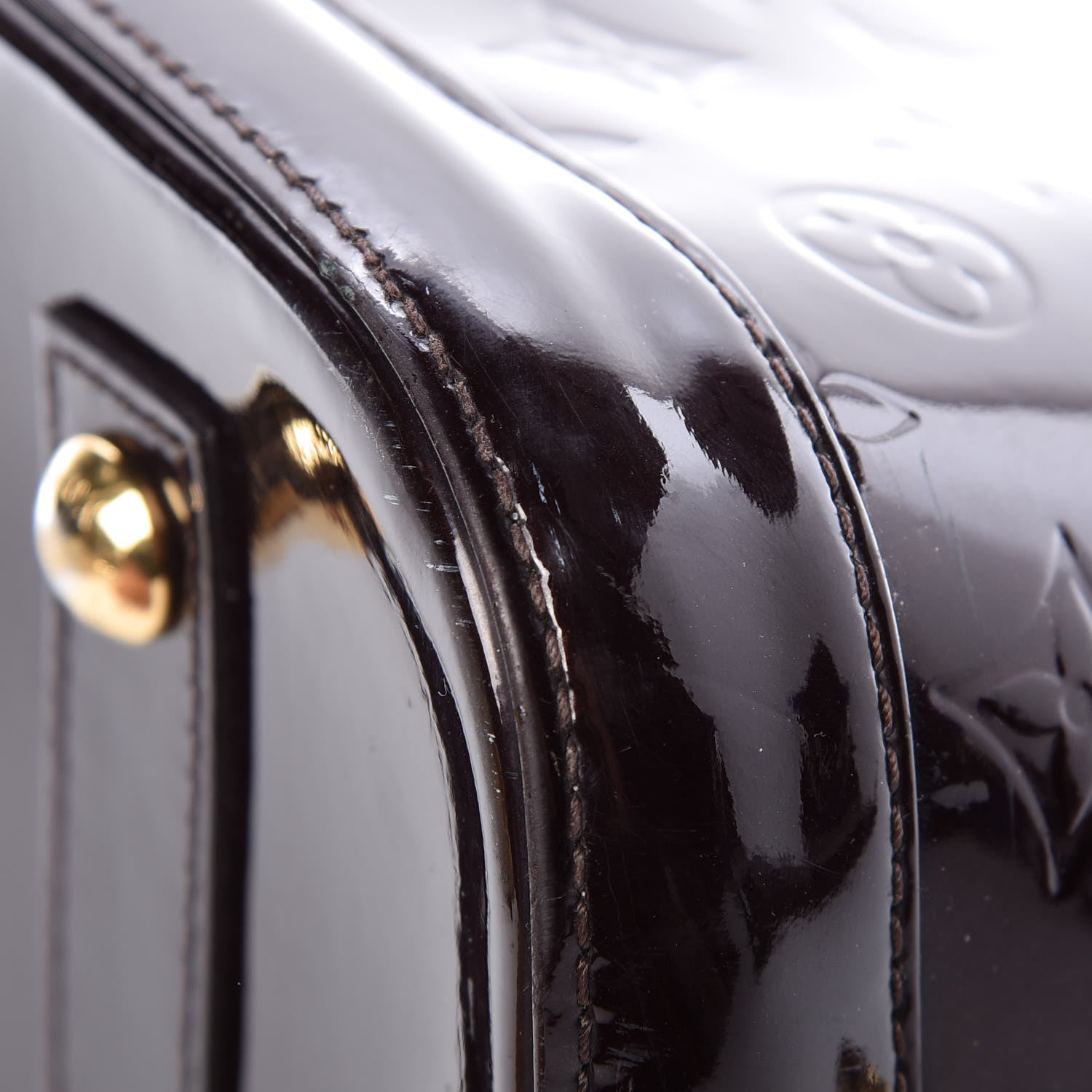 Louis Vuitton Vernis Alma PM Amarante 15 of 17