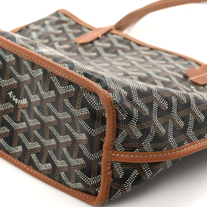 Goyard Goyardine Reversible Mini Anjou Black Gold 16 of 20