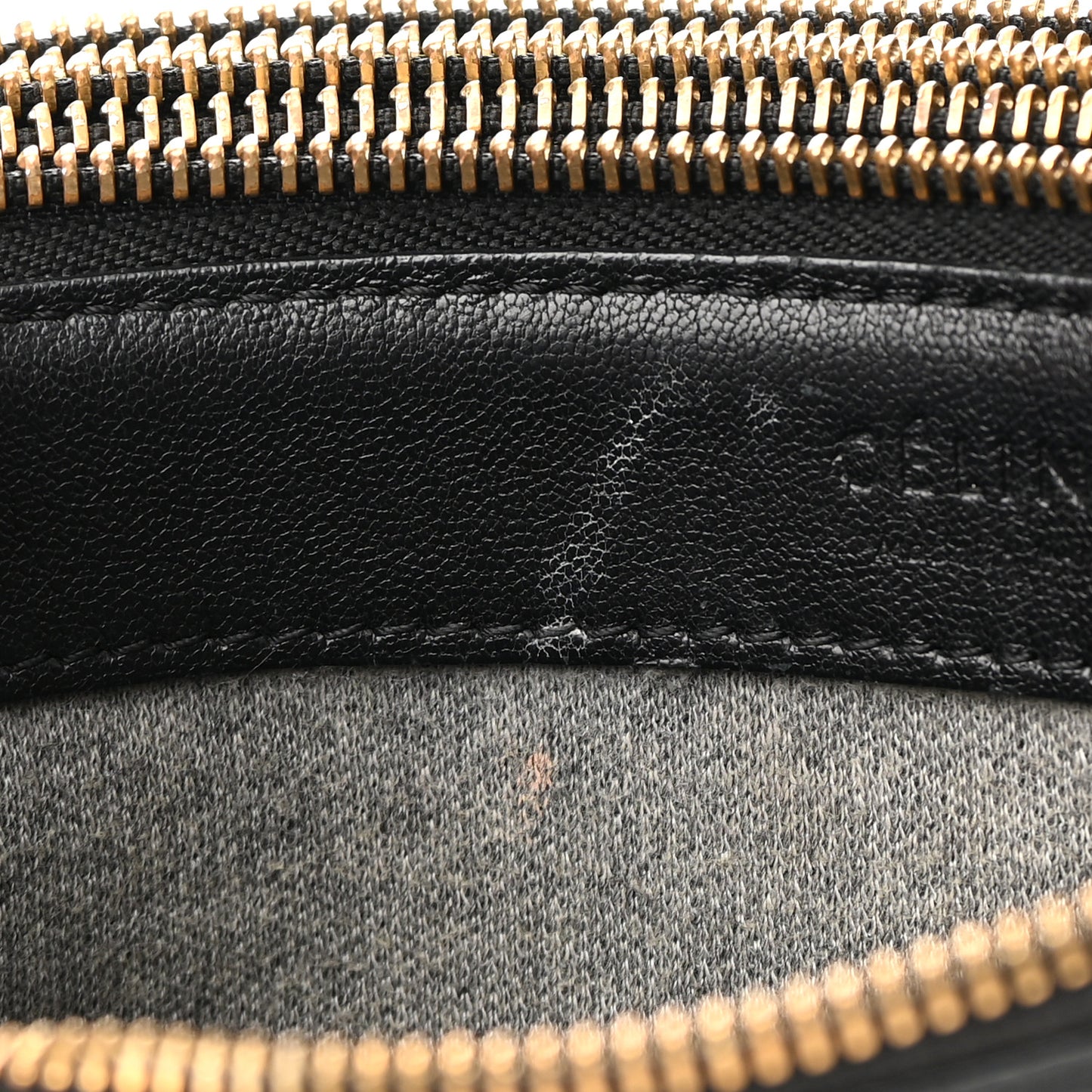 Lambskin Small Trio Crossbody Bag Black