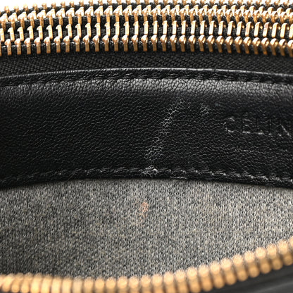 Celine Lambskin Small Trio Crossbody Bag Black 12 of 16