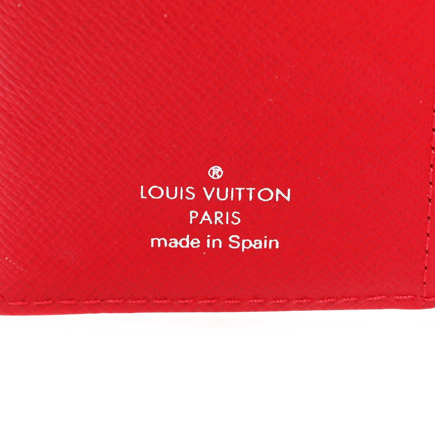 Louis Vuitton Epi Small Ring Agenda Cover Rouge 6 of 7