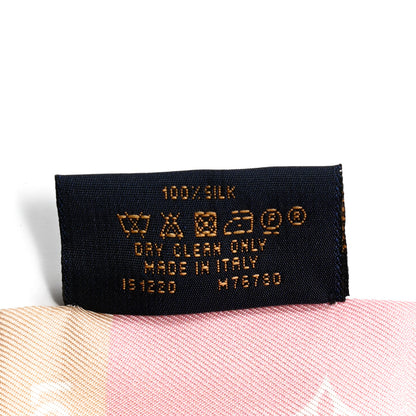Louis Vuitton Silk Monogram Gradient By The Pool Bandeau Pink 5 of 5