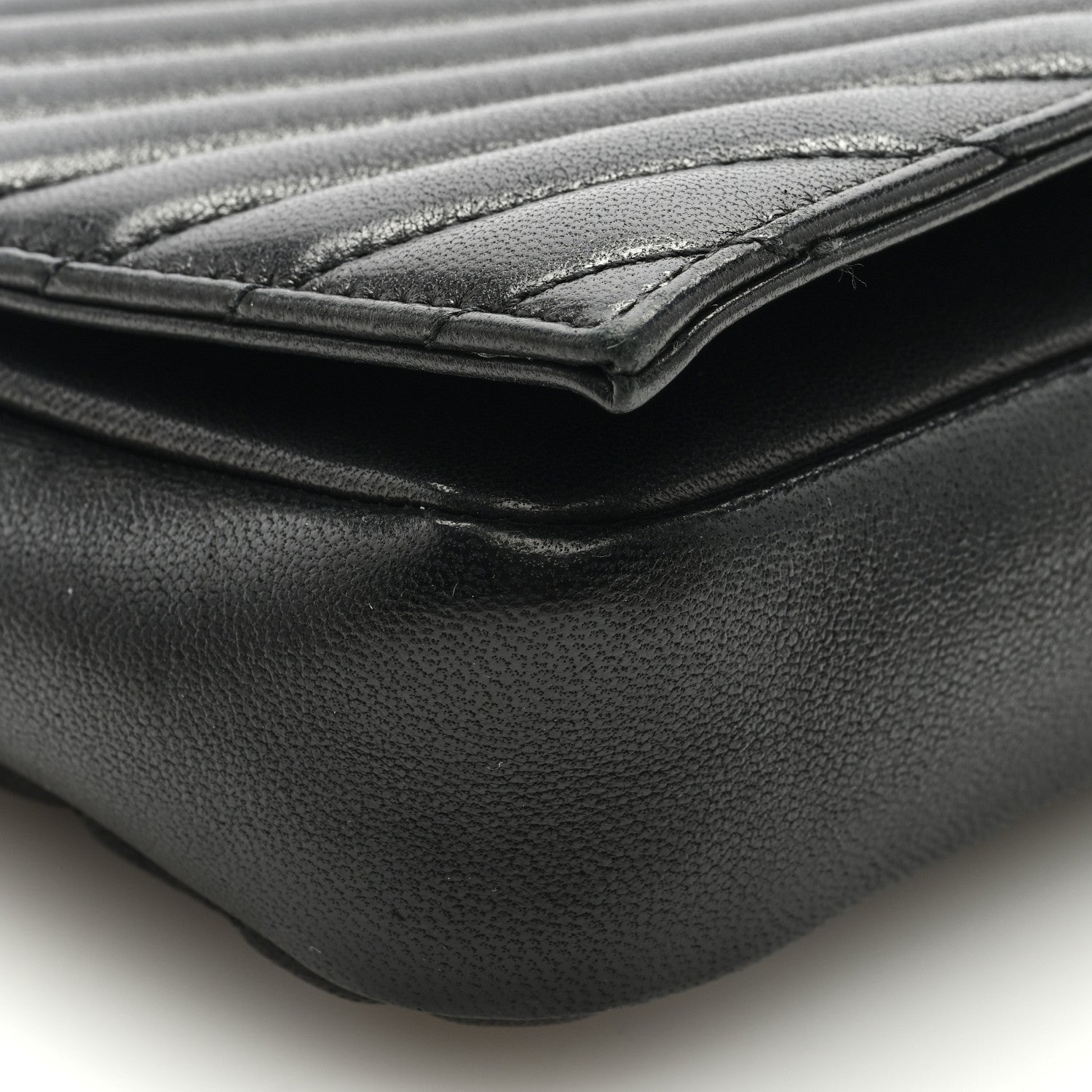 Saint Laurent Lambskin Monogram Kate 99 Baguette Bag Black 6 of 7