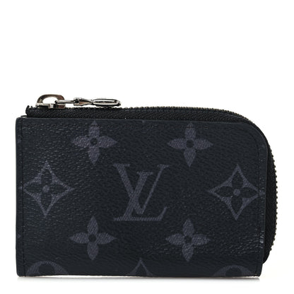Louis Vuitton Monogram Eclipse Coin Purse 1 of 7