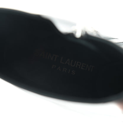 Saint Laurent Calfskin Niki 105 Wedge Booties 37 Black 7 of 7