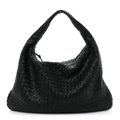 Bottega Veneta Nappa Intrecciato Large Veneta Hobo Black 1 of 10