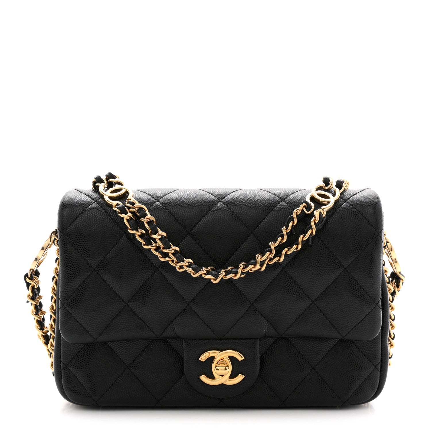 Chanel Caviar Quilted Mini CC You Flap Black