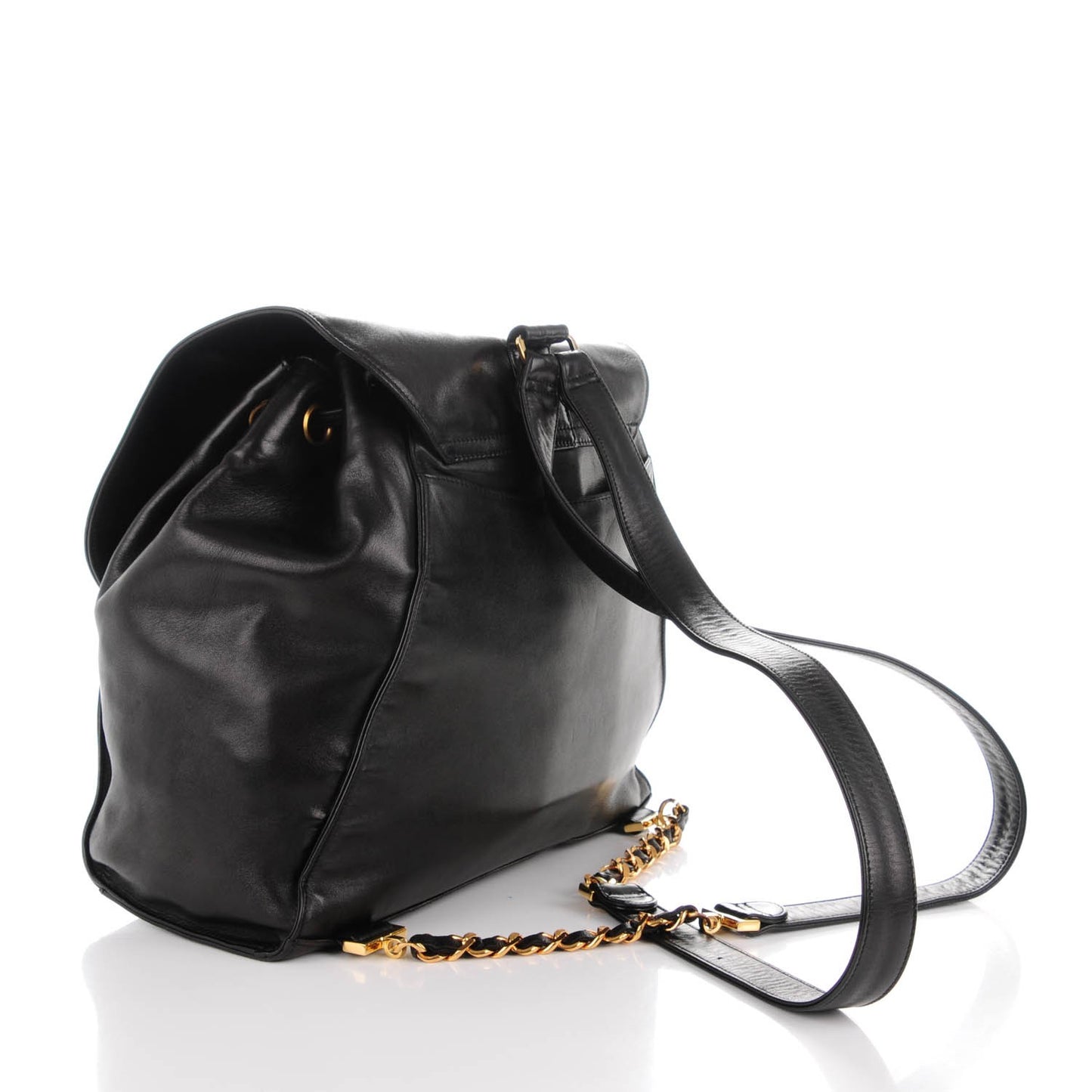 Lambskin CC Backpack Black