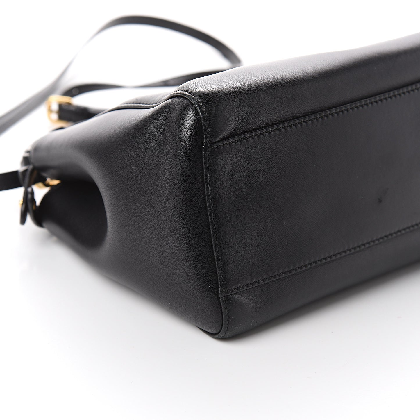 Nappa Mini Peekaboo Iconic Satchel Black
