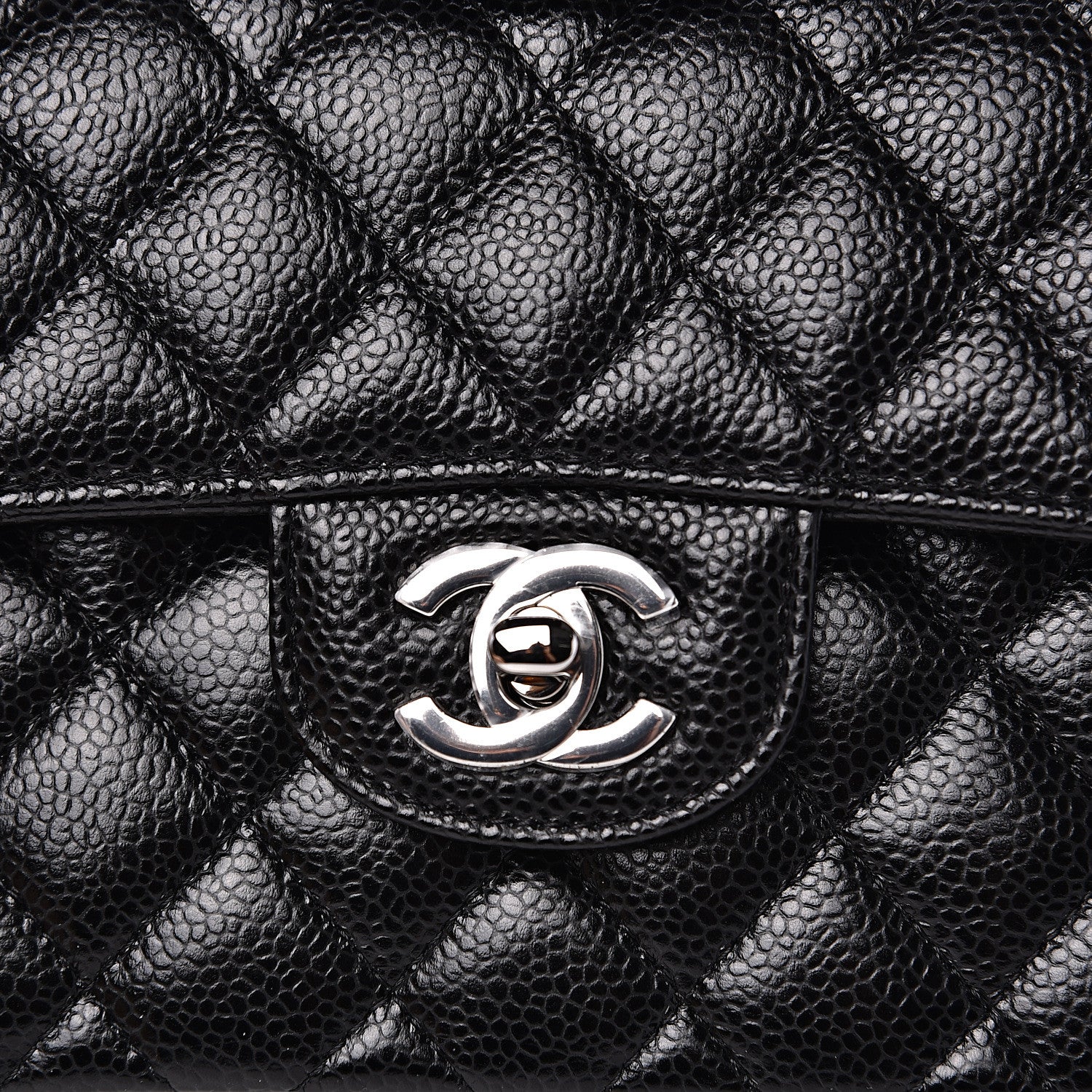 Chanel Caviar Quilted Small Double Flap Black 7 of 11