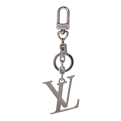 Louis Vuitton LV Facettes Bag Charm Key Holder Silver 1 of 5