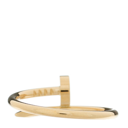 Cartier 18K Yellow Gold Small Juste Un Clou Ring 54 7 3 of 5