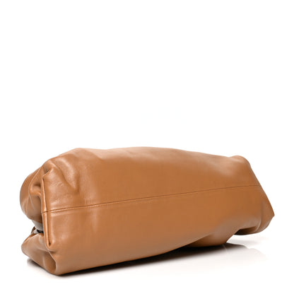 Bottega Veneta Smooth Butter Calf The Pouch Oversized Clutch Cammello 4 of 11