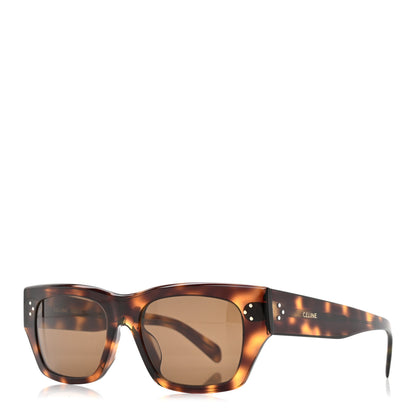 Celine Acetate Black Frame 55 Sunglasses CL40297U Caramel Havana 1 of 7