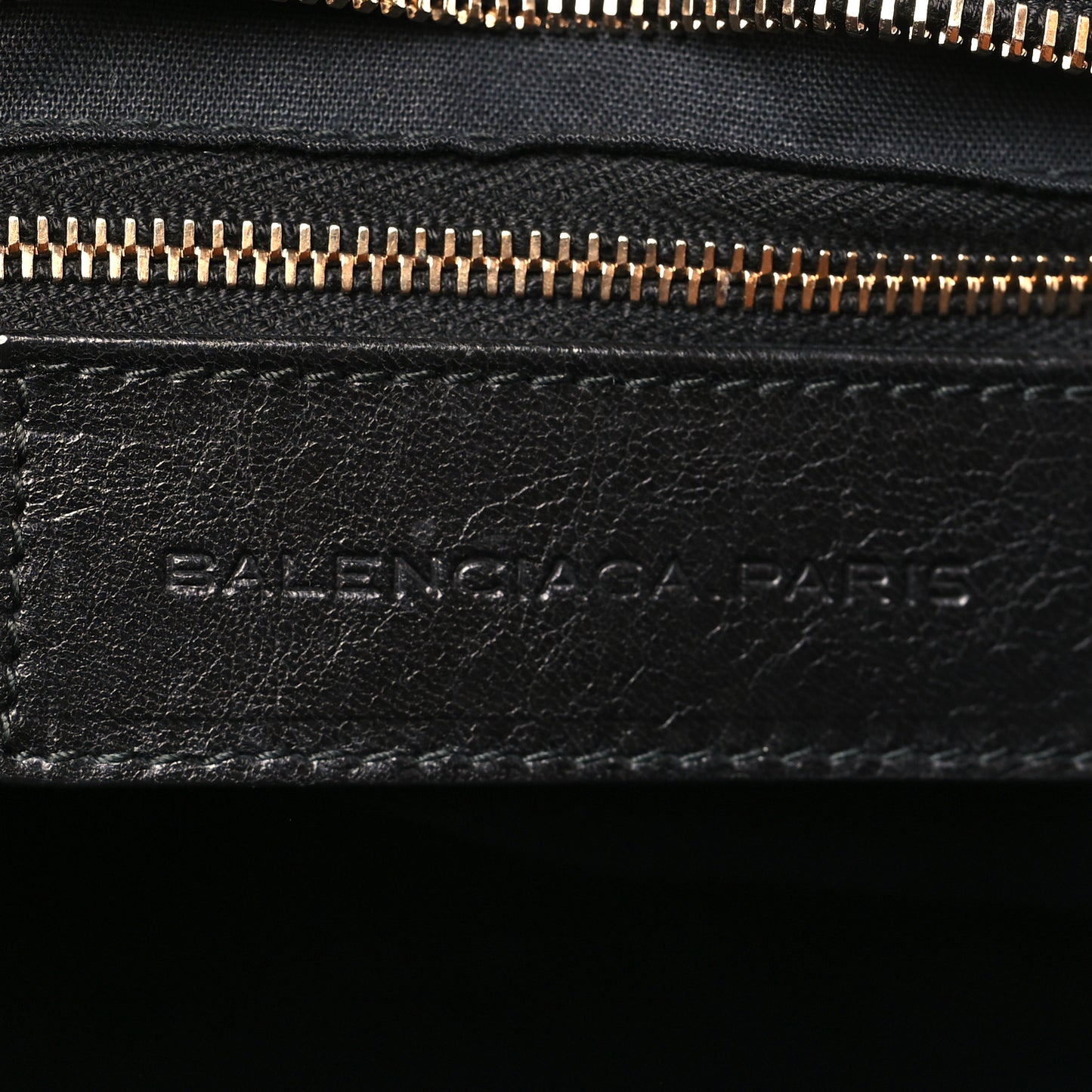Agneau Giant 12 Rose Gold Hardware City Black