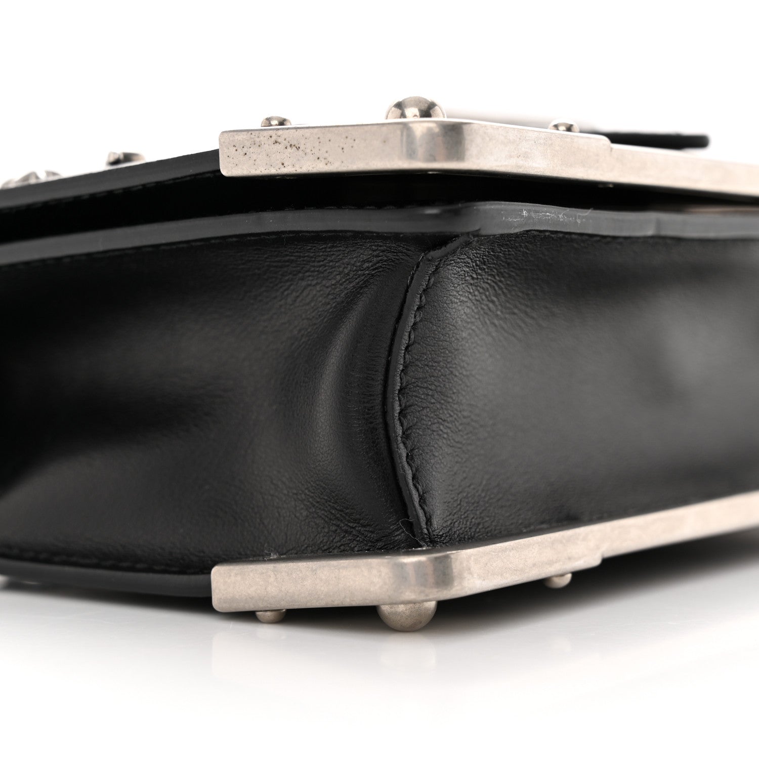 Prada City Calf Saffiano Cahier Astrology Bag Black 8 of 9