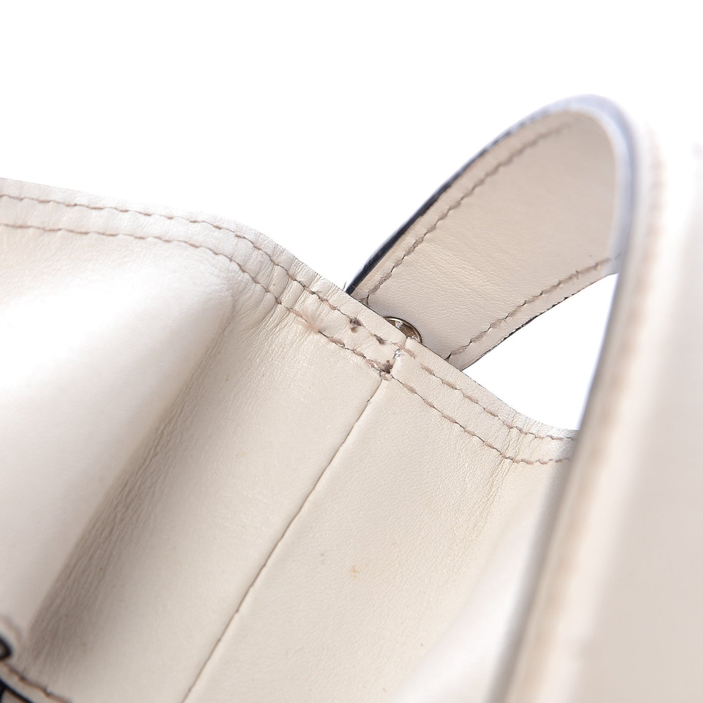 Canvas Mega Check Medium Ashby Hobo White