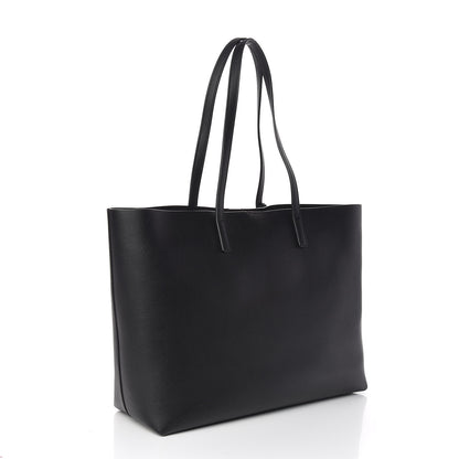 Saint Laurent Calfskin Large Shopping Tote Black 3 of 10