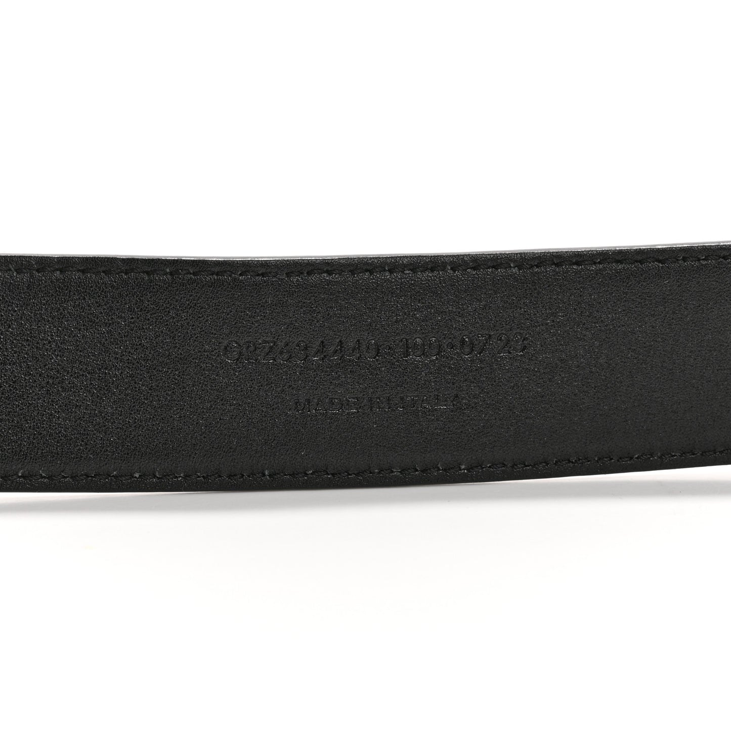 Lambskin Monogram Cassandre Square Buckle Belt 100 40 Black