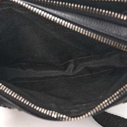 Christian Dior Oblique Pouch Beige Black 6 of 10