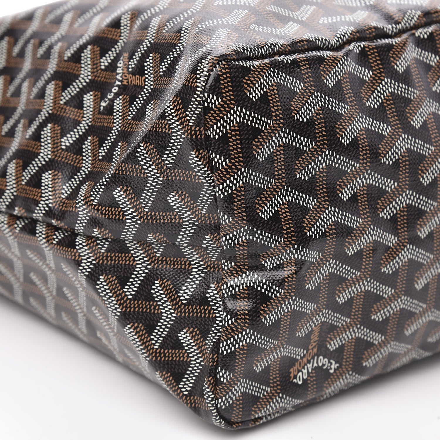 Goyard Goyardine Saint Louis PM Black Gold 8 of 9