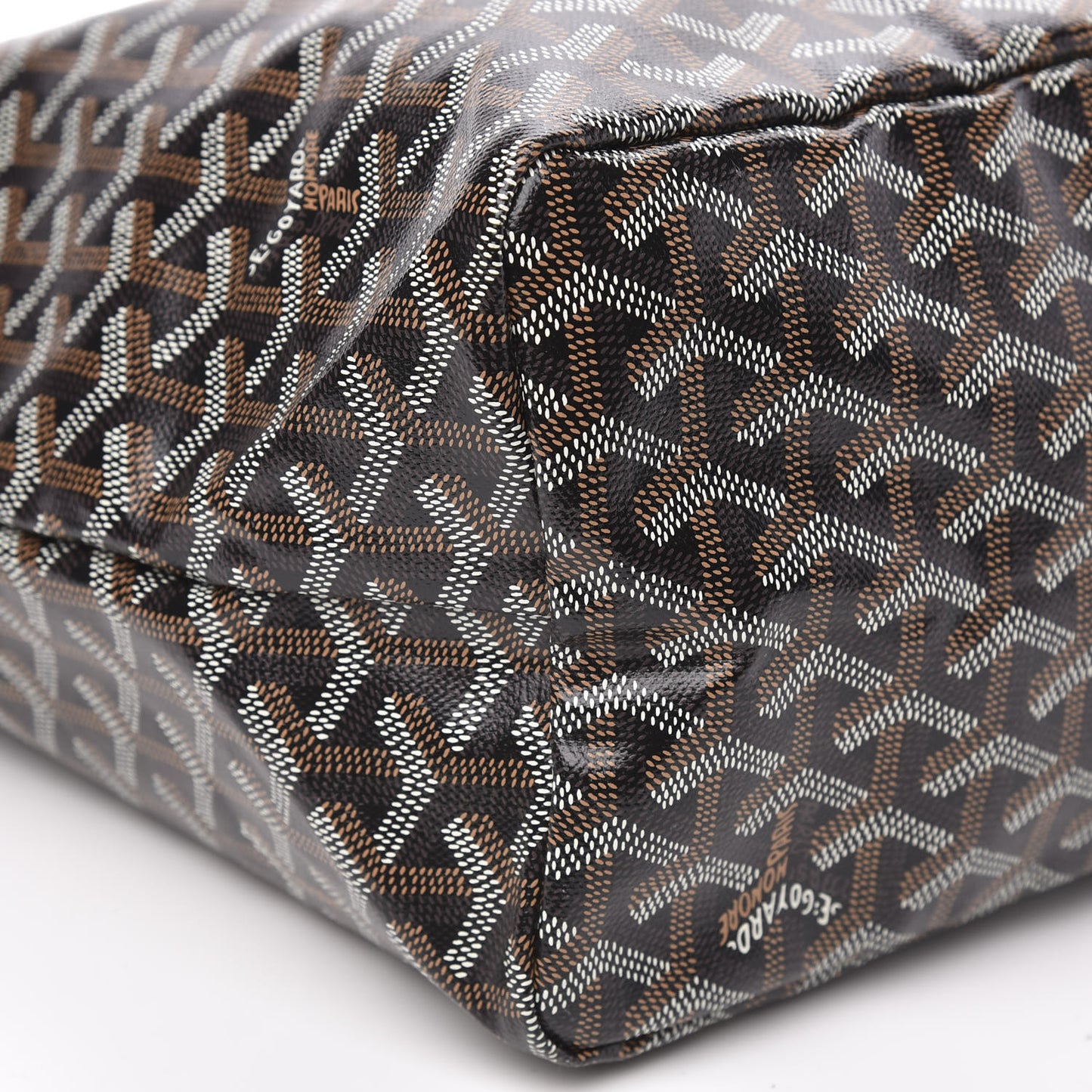 Goyardine Saint Louis PM Black Gold