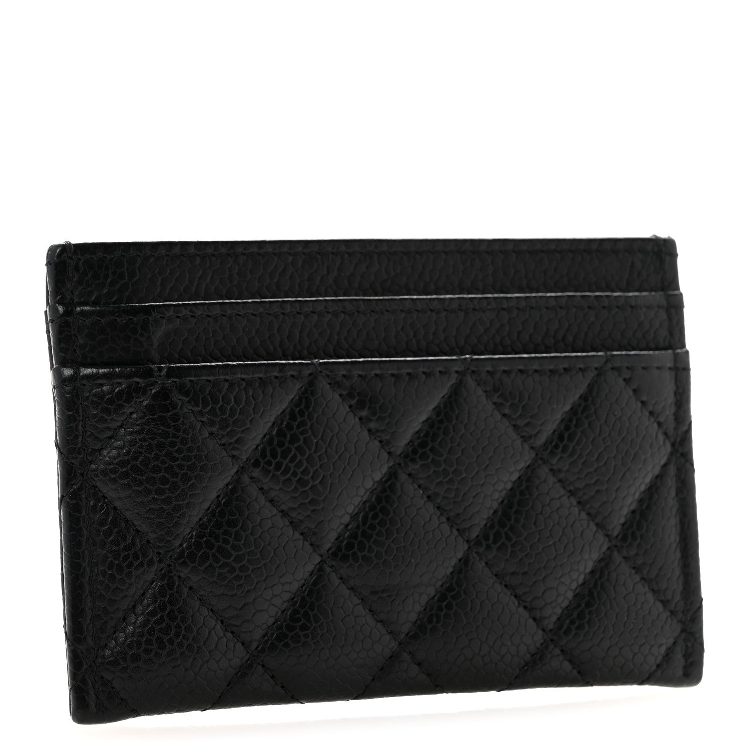 Chanel Caviar Quilted Boy Card Holder Black 3 of 10
