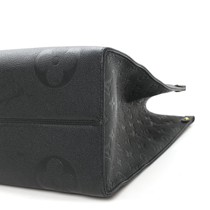 Louis Vuitton Empreinte Monogram Giant Onthego GM Black 9 of 10