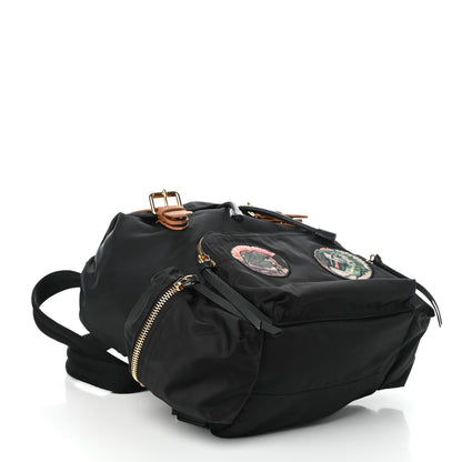 Burberry Nylon Patches Medium Rucksack Black 4 of 10