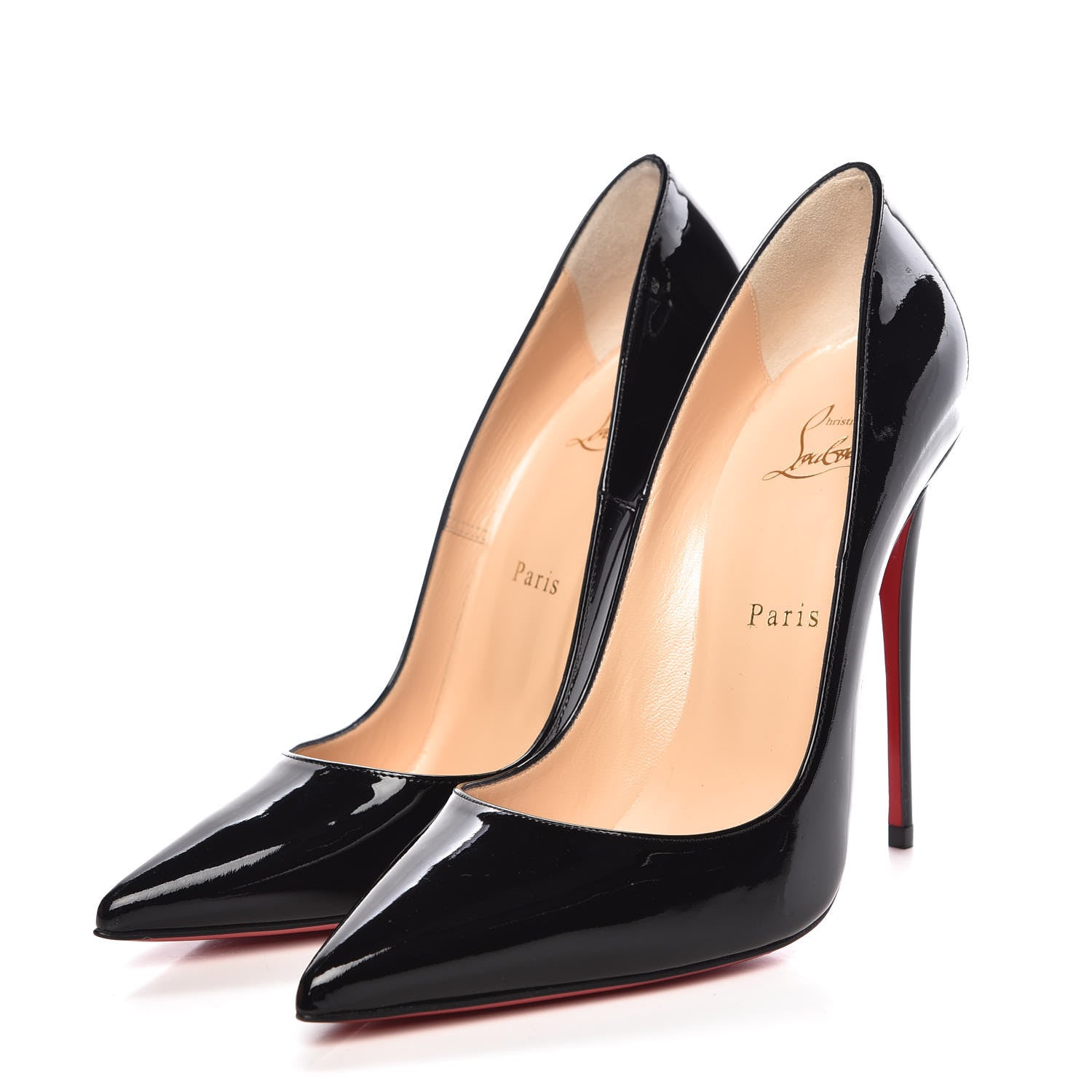 Christian Louboutin Patent So Kate 120 Pumps 39 Black 3 of 8