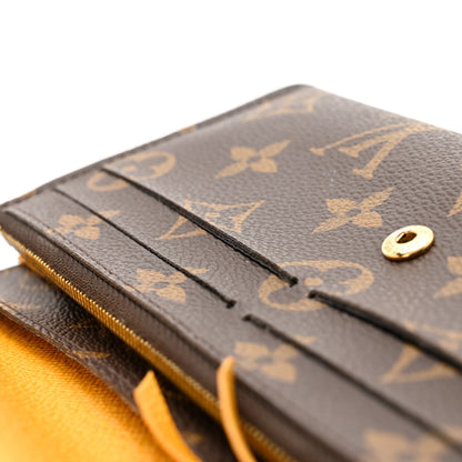 Louis Vuitton Monogram Emilie Wallet Mimosa 7 of 8
