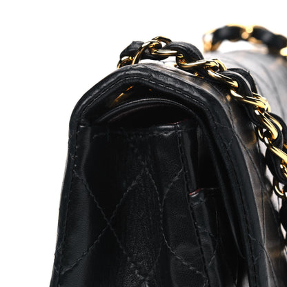 Chanel Lambskin Quilted Small Double Flap Black 7 of 8