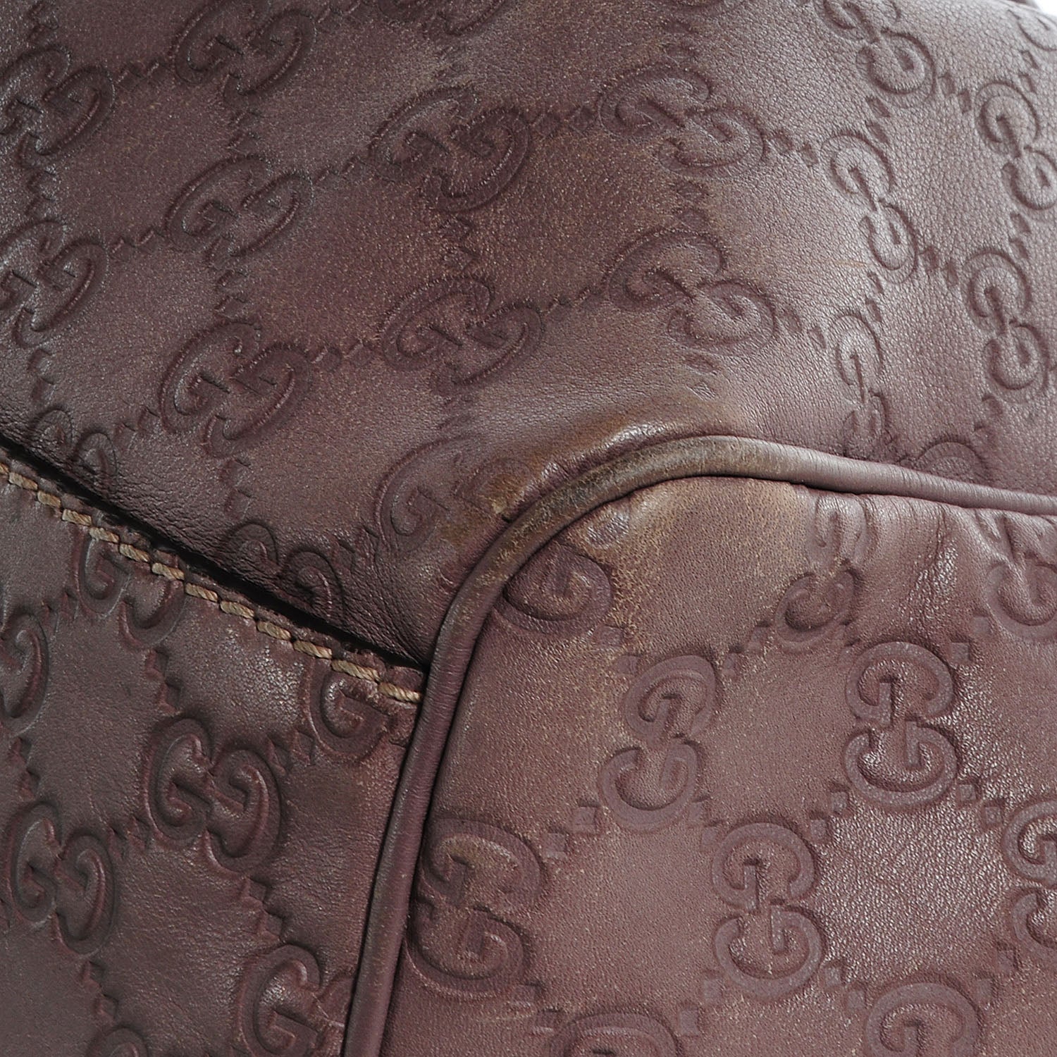 Gucci Guccissima Signature Medium Sukey Tote New Mauve 6 of 10
