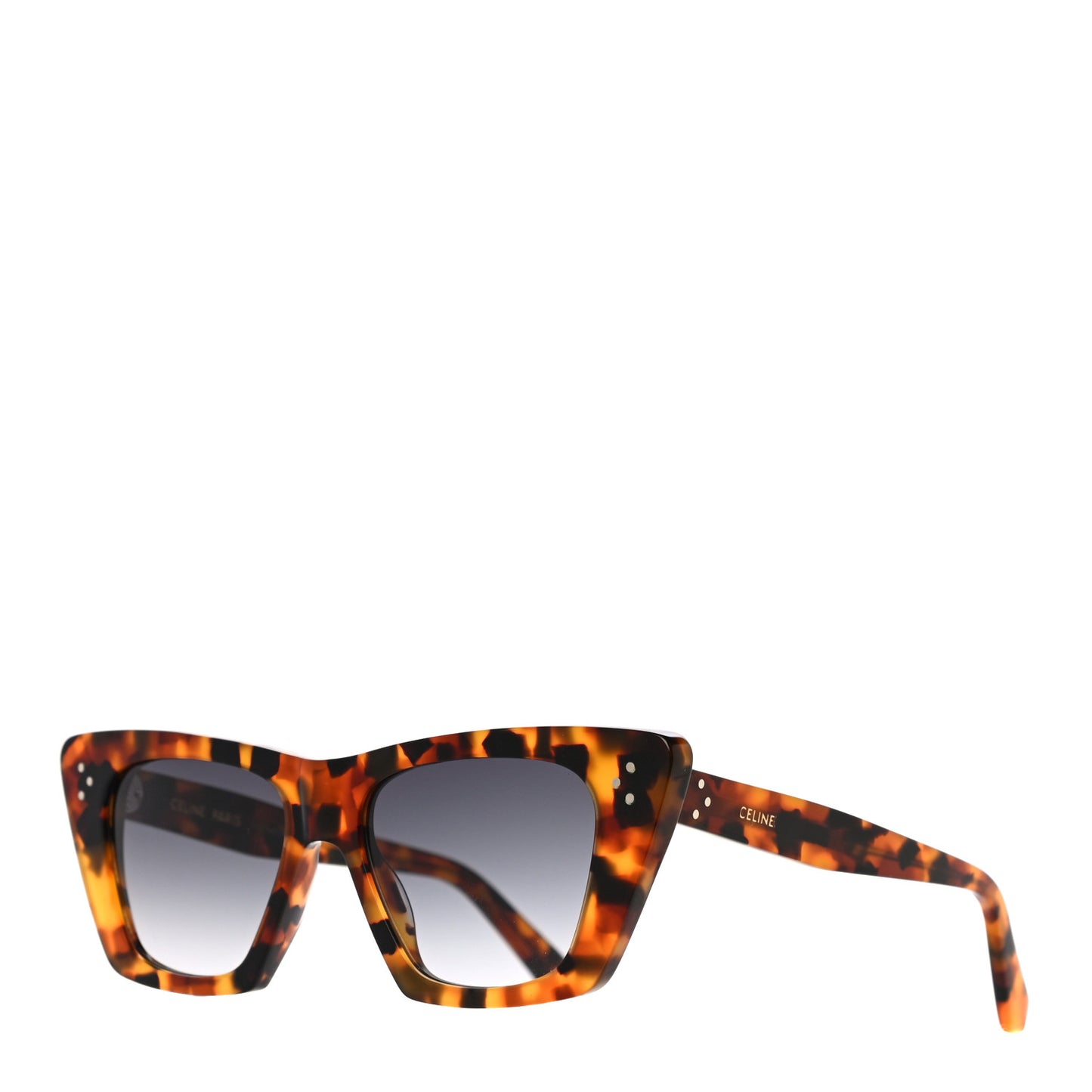 Acetate Cat Eye Sunglasses CL40187I Dark Havana