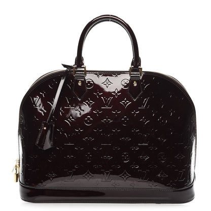 Louis Vuitton Vernis Alma GM Amarante 1 of 12