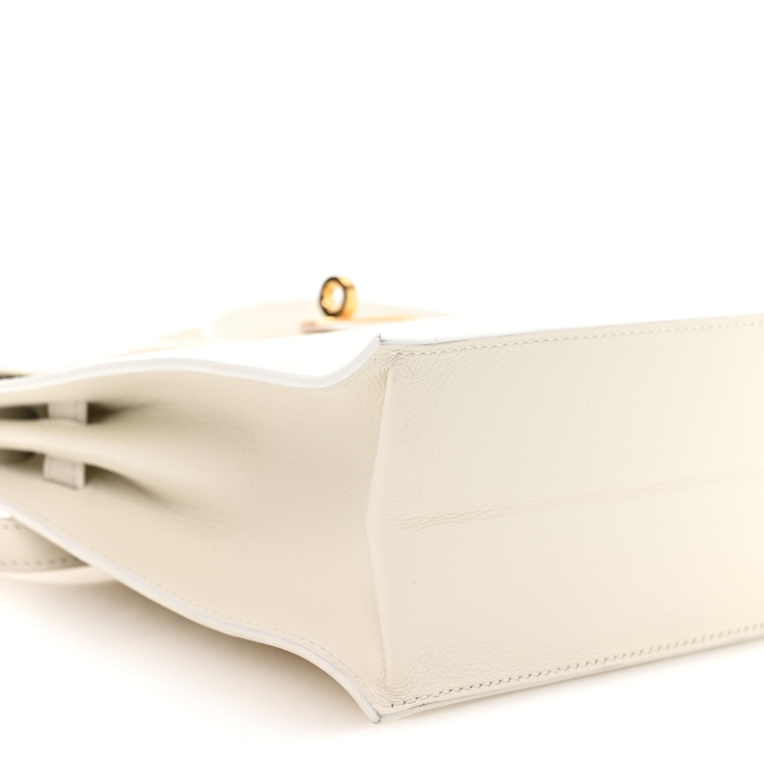 Hermes Evercolor Kelly Danse II Belt Bag White 9 of 10