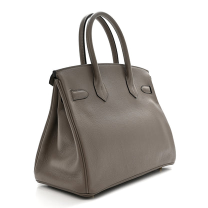 Hermes Taurillon Novillo Birkin 30 Gris Asphalte 3 of 11