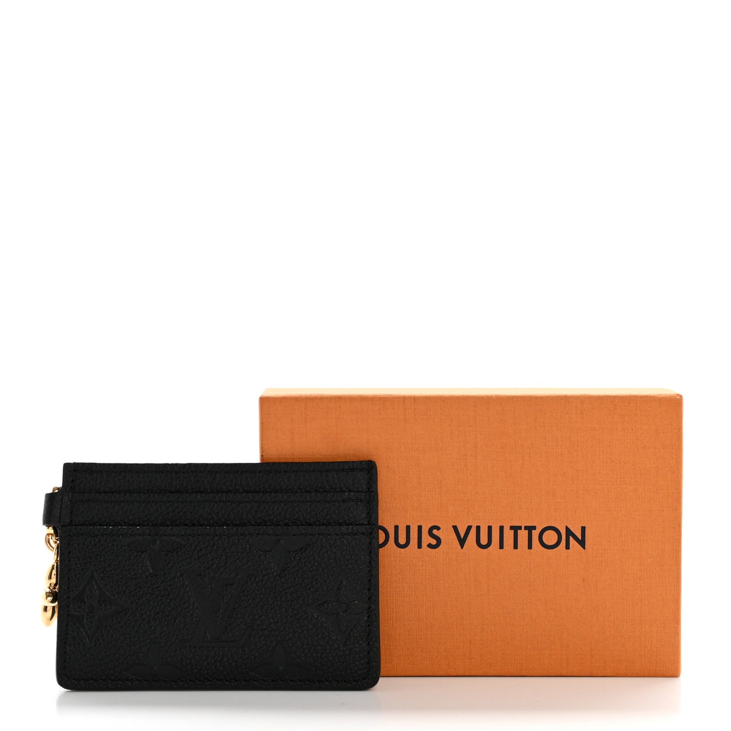 Empreinte Monogram LV Charms Card Holder Black