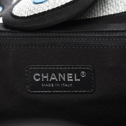 Chanel Canvas Large Deauville Tote Grey 7 of 8