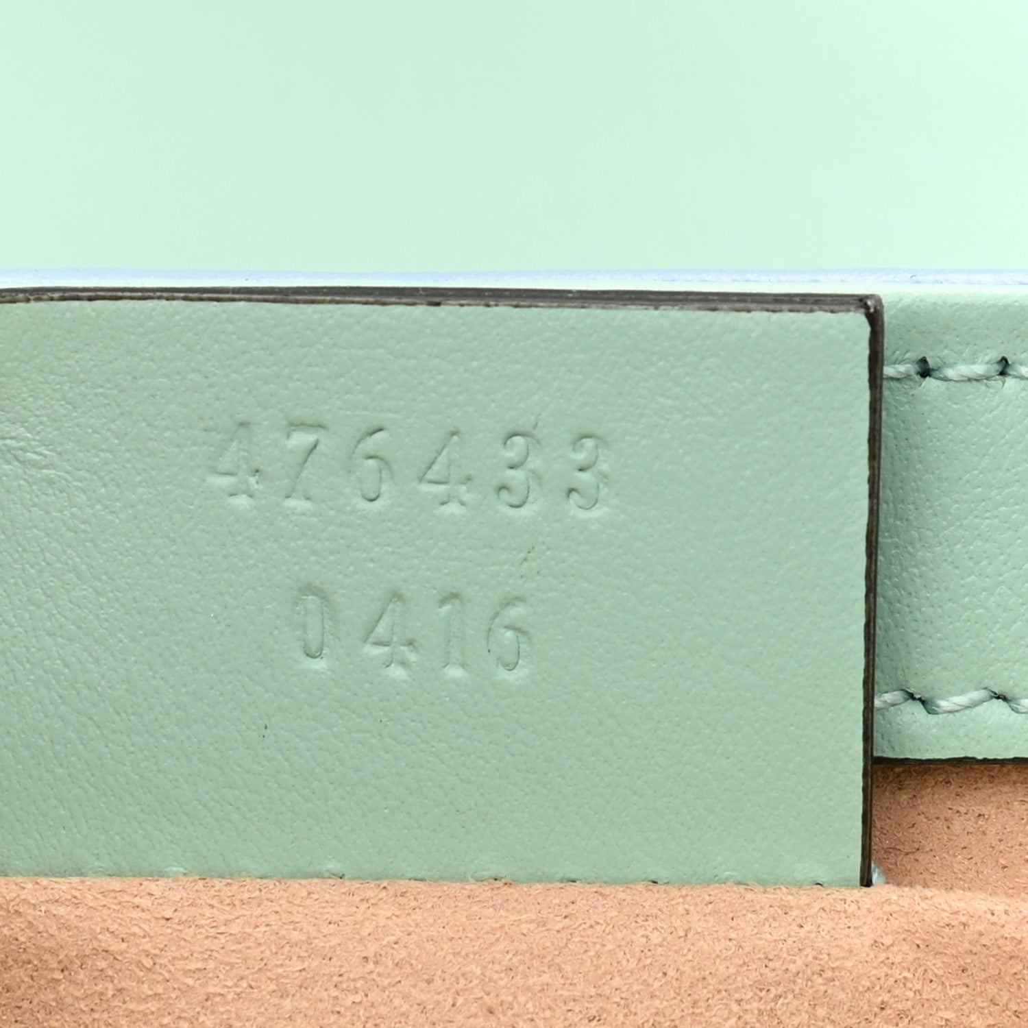 Gucci Calfskin Matelasse Diagonal Super Mini GG Marmont Shoulder Bag Multicolor Pastel 7 of 12