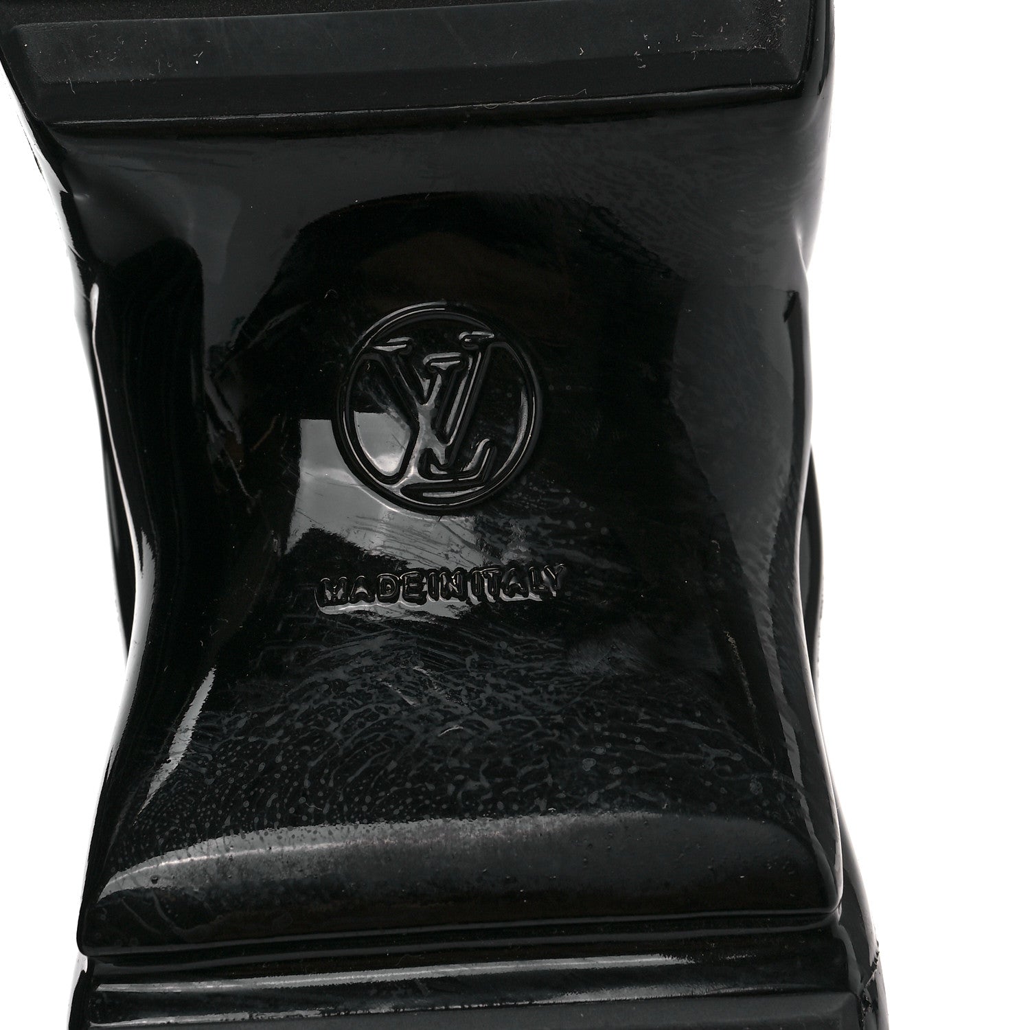 Louis Vuitton Stretch Textile Patent LV Archlight Sneaker Boots 38 Black 6 of 6