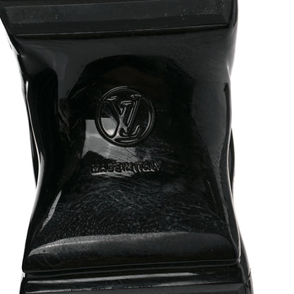 Louis Vuitton Stretch Textile Patent LV Archlight Sneaker Boots 38 Black 6 of 6