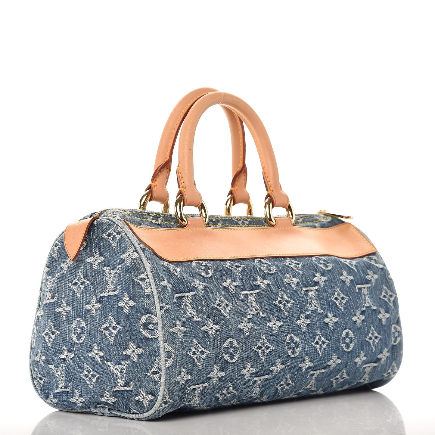 Monogram Denim Neo Speedy Blue
