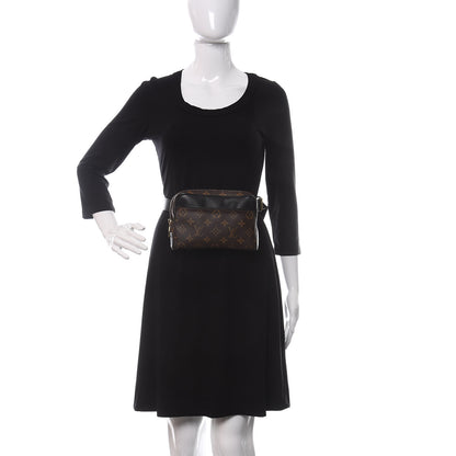 Louis Vuitton Monogram Uniformes Belt Bag Black 2 of 10