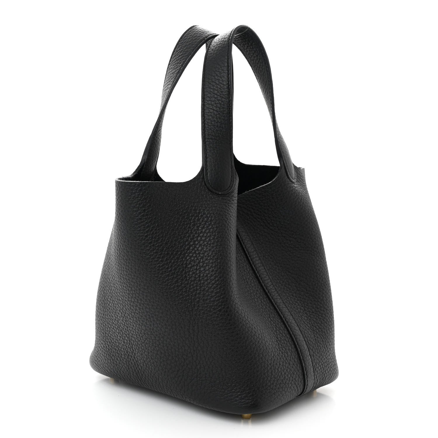 Hermes Taurillon Clemence Picotin Lock 18 PM Black 3 of 11