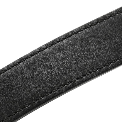 Bulgari Urban Grain Smooth Calfskin Serpenti Ellipse Shoulder Bag Black 11 of 11