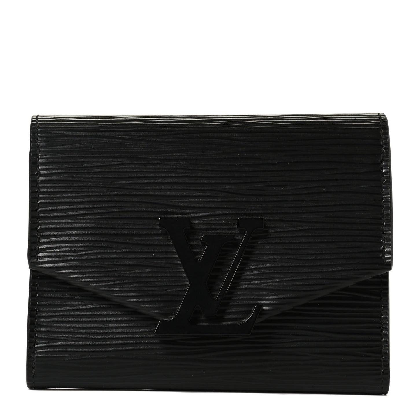 Epi Grenelle Compact Wallet Black