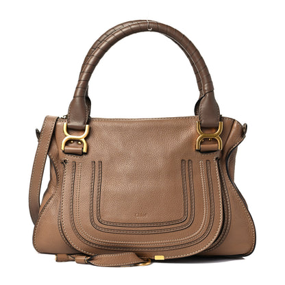 Chloe Calfskin Small Marcie Satchel Nut 1 of 6